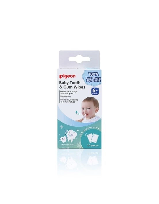 PIGEON Baby Tooth & Gum Wipes 20 Pack