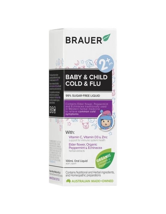 Brauer Baby & Child Cold & Flu Relief 100ml