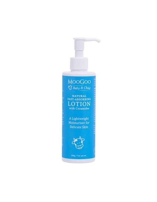 MOOGOO Baby Fast-Absorbing Lotion with Ceramides 200g