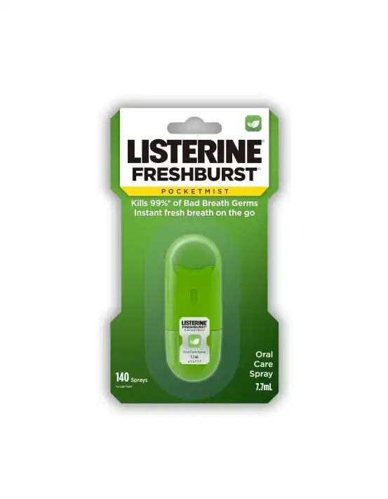 Listerine Pocketmist Oral Care Spray Freshburst 7.7ml