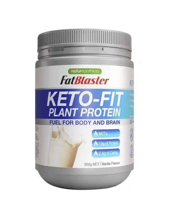 Naturopathica FatBlaster Keto-Fit Protein Shake Vanilla 300g