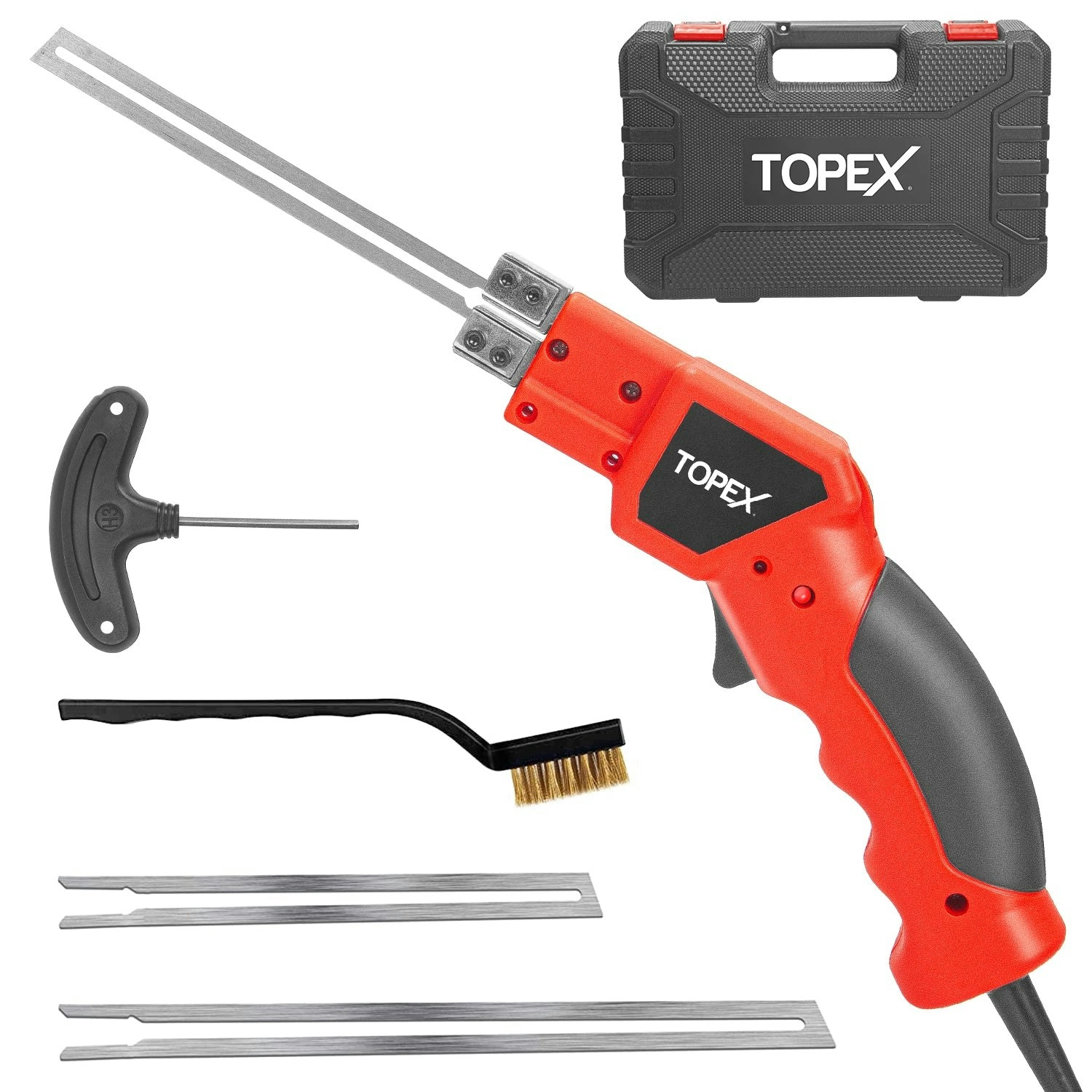 Topex 150W Electric Hot Knife Heavy Duty Foam Cutter Styrofoam Foam Cutting Machine w/ Blade