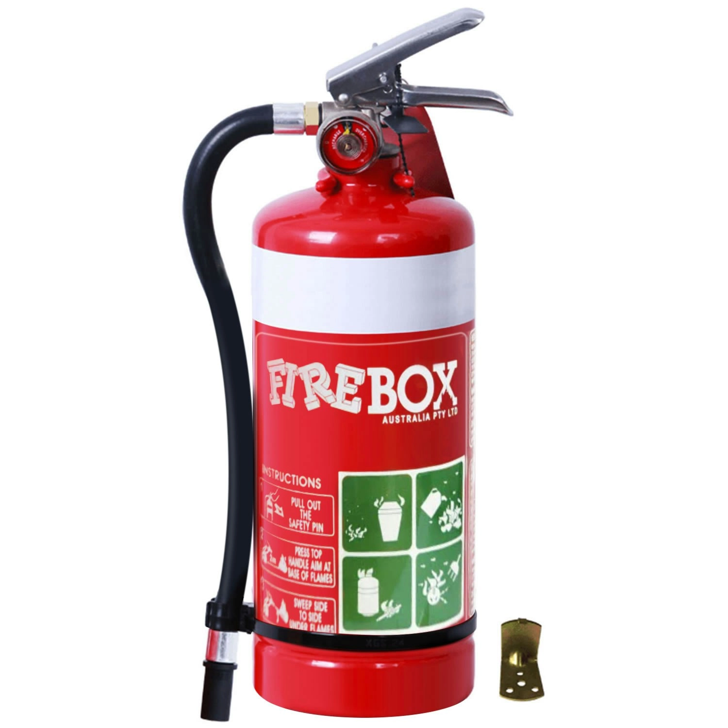 FIREBOX 2.5KG High Pressure Dry Powder Fire Extinguisher