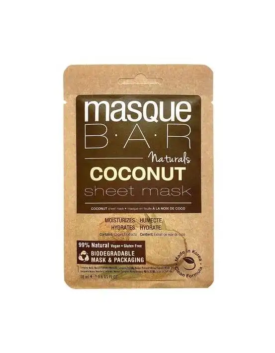 Masque Bar Naturals Coconut Sheet Mask