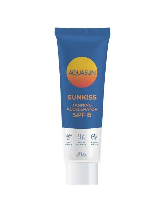 Aquasun Sunkiss Tanning Accelerator SPF 8 150ml