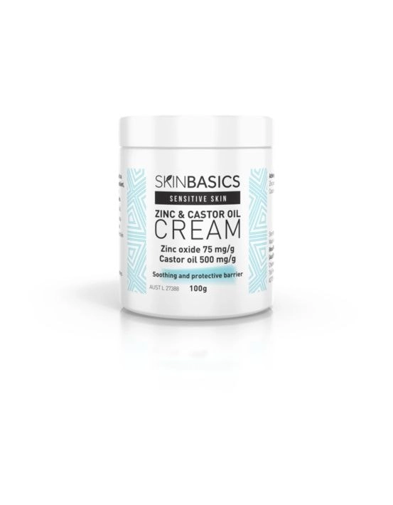 Skin Basics Zinc & Castor Oil Cream 100g