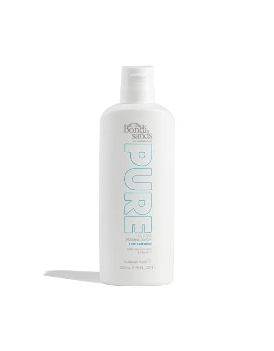 Bondi Sands Pure Self Tan Foaming Water Light/Medium 200ml