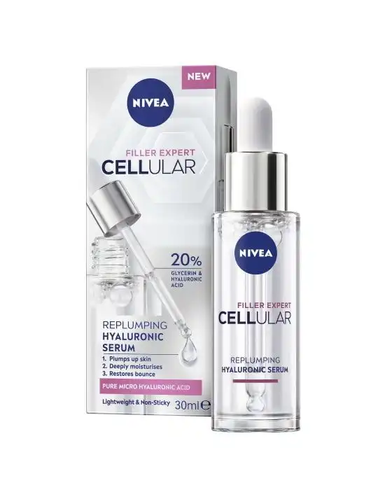 Nivea Cellular Filler Expert Replumping Hyaluronic Serum 30ml