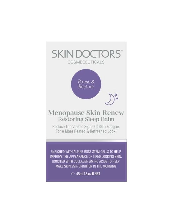 Skin Doctors Menopause Skin Renew Restoring Sleep Balm 45ml