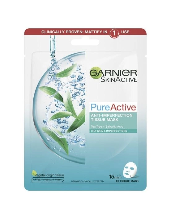 Garnier Pure Active Anti Imperfection Sheet Mask