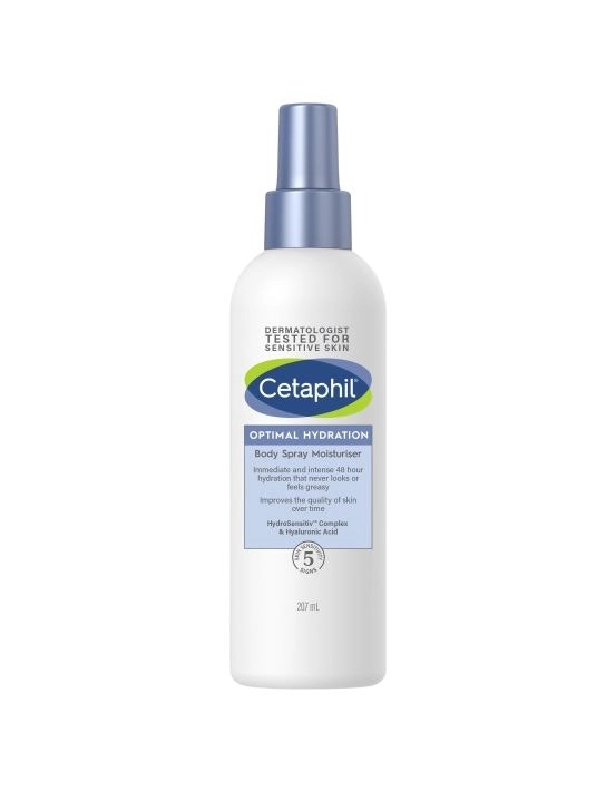 Cetaphil Optimal Hydration Body Spray Moisturiser 207ml