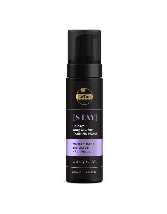 Le Tan Uber Stay Self Tanning Foam Violet Base 200mL