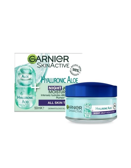 Garnier Skin Active Hyaluronic Aloe Night Jelly Moisturiser 50ml