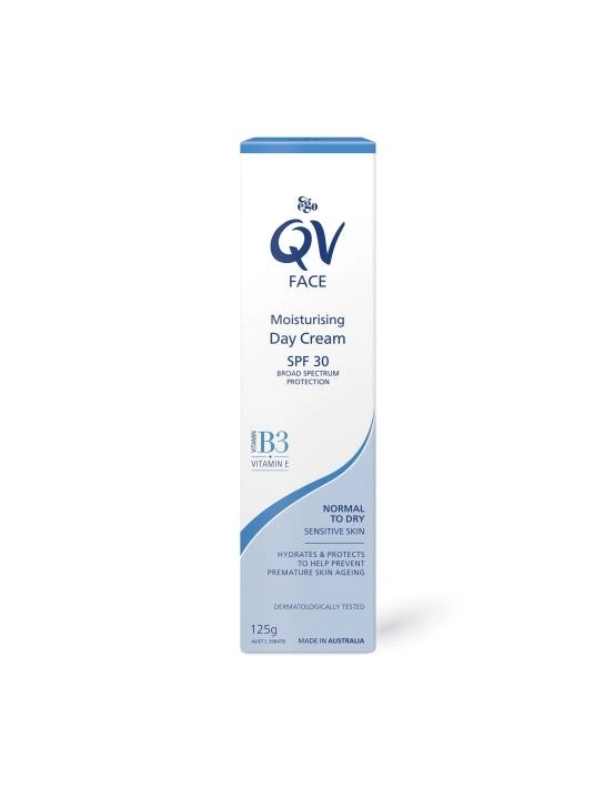 Ego QV Face Moisturising Day Cream SPF30 125g