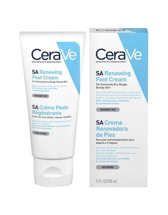 CeraVe SA Renewing Foot Cream 88ml