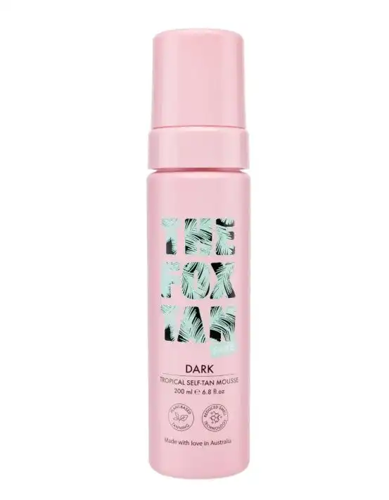 The Fox Tan Dark Tropical Self-Tan Mousse 200ml