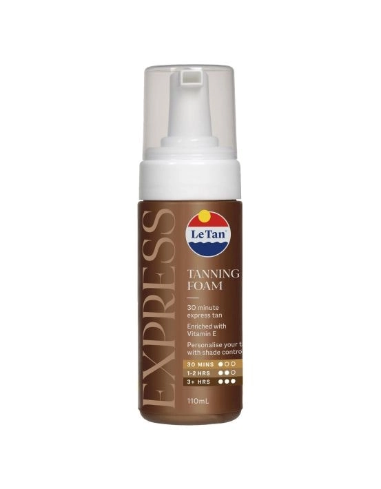 Le Tan Express Tan Self Tanning Foam 110mL