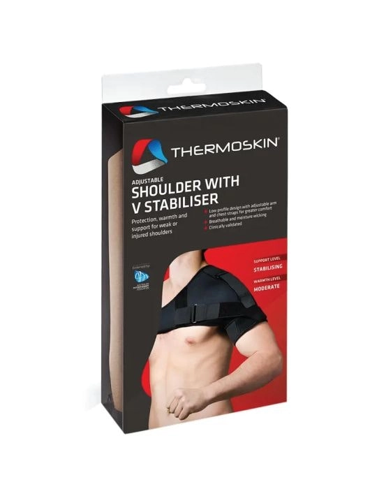 Thermoskin Adjustable Shoulder Support with Stabiliser One Size