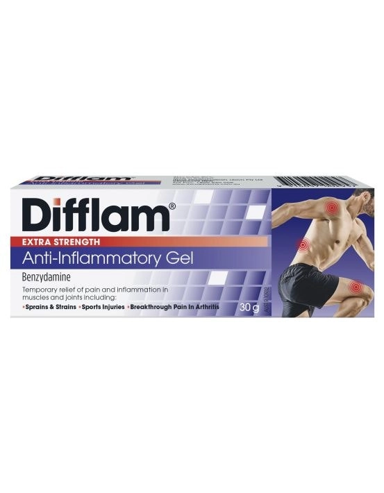 Difflam Extra Strength Anti-Inflammatory Gel 30g