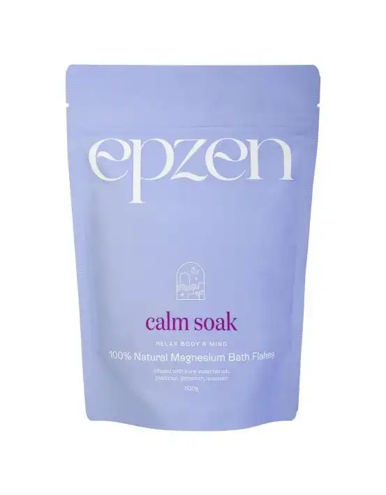 EpZen Calm Soak Magnesium Bath Flakes 500g