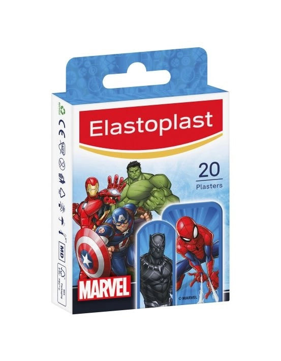 Elastoplast Marvel Plasters 20 Pack