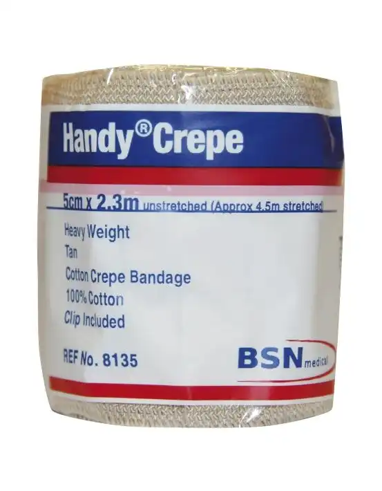 HANDY Crepe Heavy Tan 5cm x 2.3m