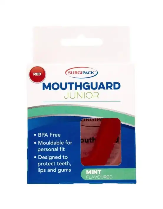 SurgiPack Junior Mouthguard Red