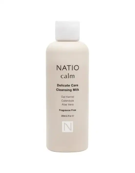 Natio Calm Delicate Care Cleansing Milk 200ml