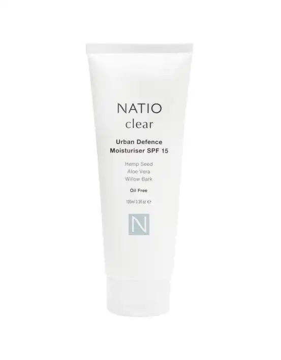 Natio Clear Urban Defence Moisturiser SPF 15 100ml