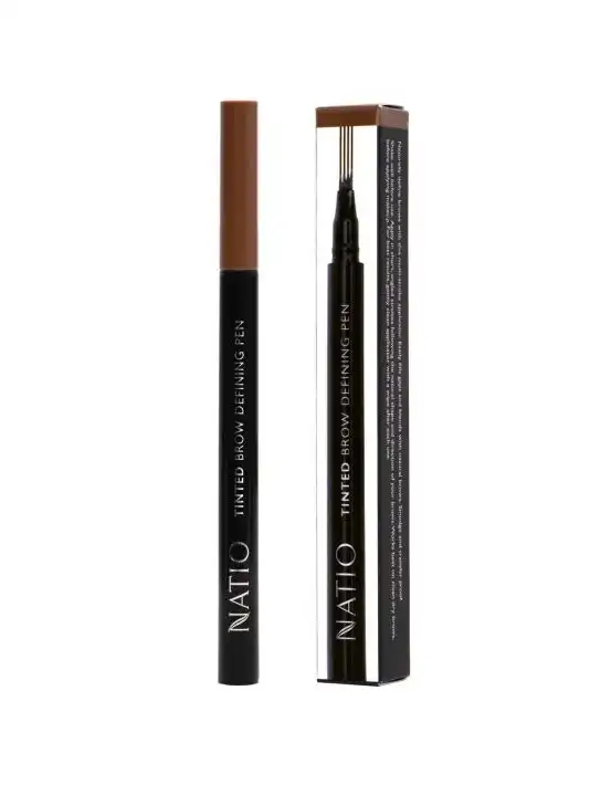 Natio Tinted Brow Defining Pen Medium Brown