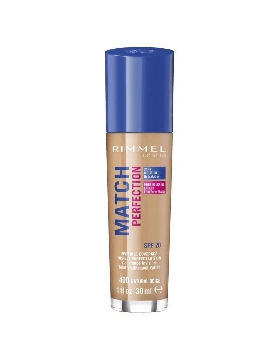 Rimmel Match Perfection Foundation 400 Natural Beige