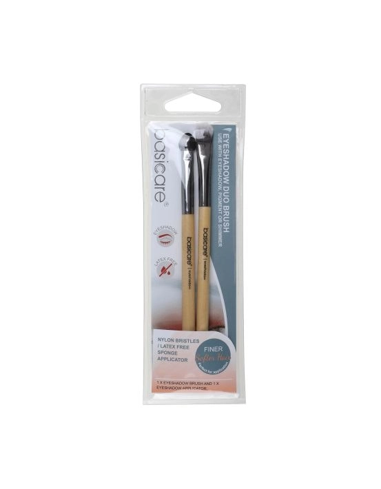 Basicare Eyeshadow Brush Duo Set