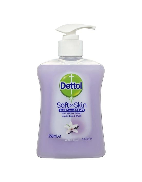 Dettol Soft On Skin Liquid Hand Wash Vanilla & Orchid 250ml