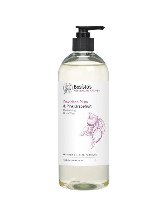 Bosisto's Davidson Plum & Pink Grapefruit Body Wash 1L