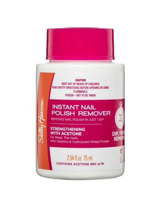 Sally Hansen Instant Nail Polish Remover Pot Strengthening 75ml