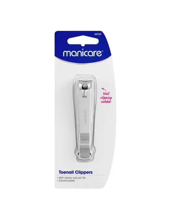 Manicare Toenail Clippers With Catcher & Nail File
