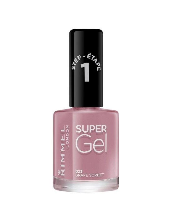 Rimmel Super Gel Nail Polish 023 Grape Sorbet