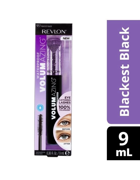 Revlon Mascara Volumazing Blackest Black Waterproof