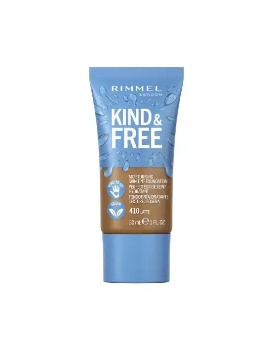 Rimmel Kind & Free Moisturising Skin Tint Foundation 410 Latte