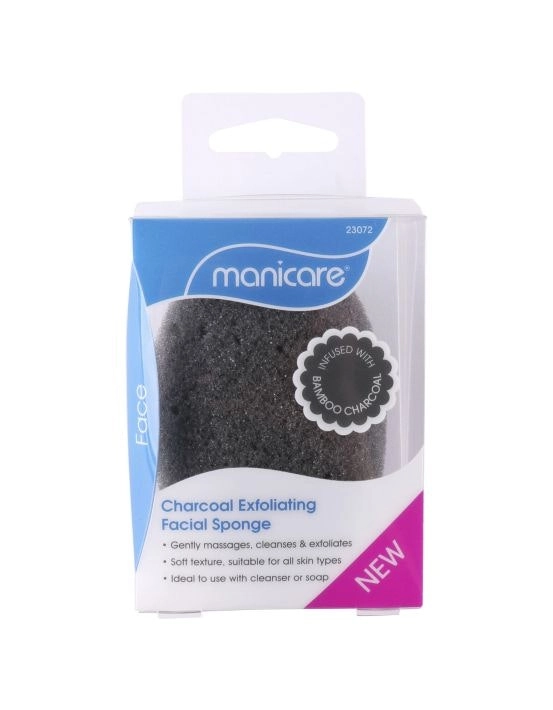 Manicare Charcoal Detox Exfoliating Sponge