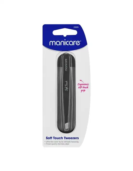 Manicare Soft Touch Tweezer Slant Tips