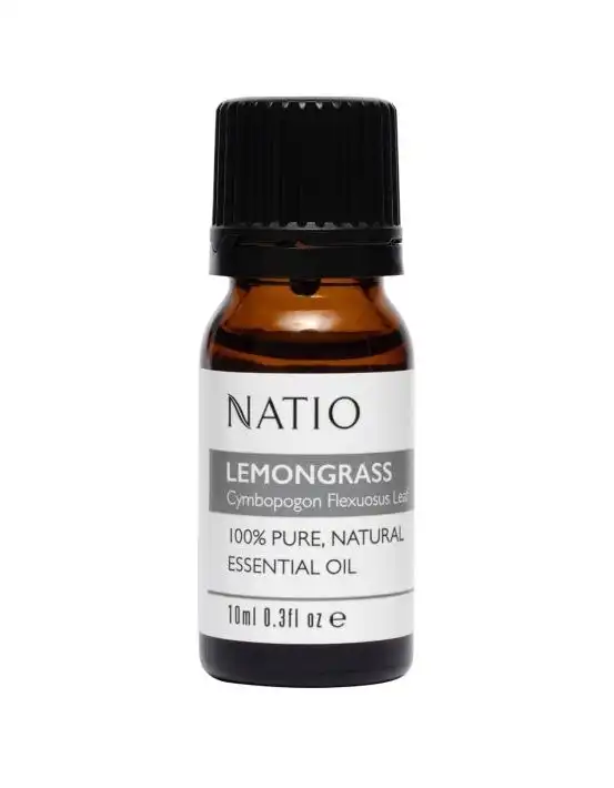 Natio Pure Lemongrass Essential Oil 10ml