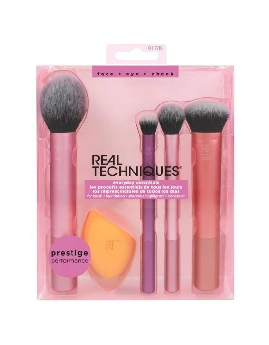 Real Techniques Everyday Essentials Makeup Brush Set