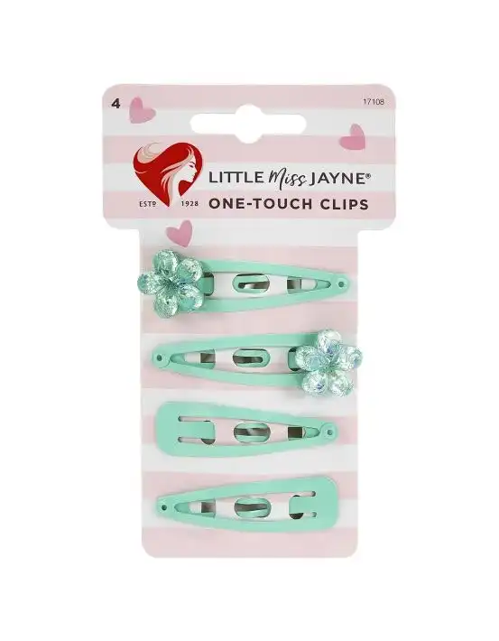 Lady Jayne Little Miss Jayne Bow Clips 4 Pack