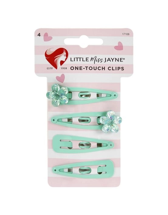 Lady Jayne Little Miss Jayne Bow Clips 4 Pack