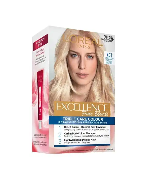 L'Oreal Excellence 01 Very Light Natural Blonde