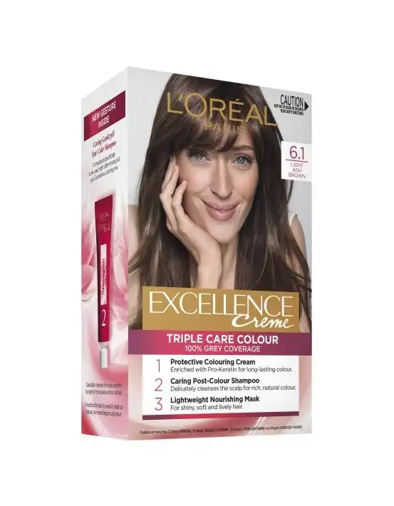 L'Oreal Excellence 6.1 Light Ash Brown