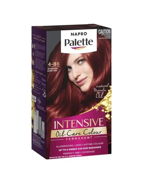 Napro Palette Permanent Hair Colour 4 - 88 Intensive Dark Red