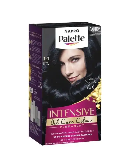 Napro Palette Permanent Hair Colour 1-1 Blue Black