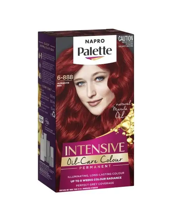 Napro Palette Permanent Hair Colour 6 - 888 Intensive Red